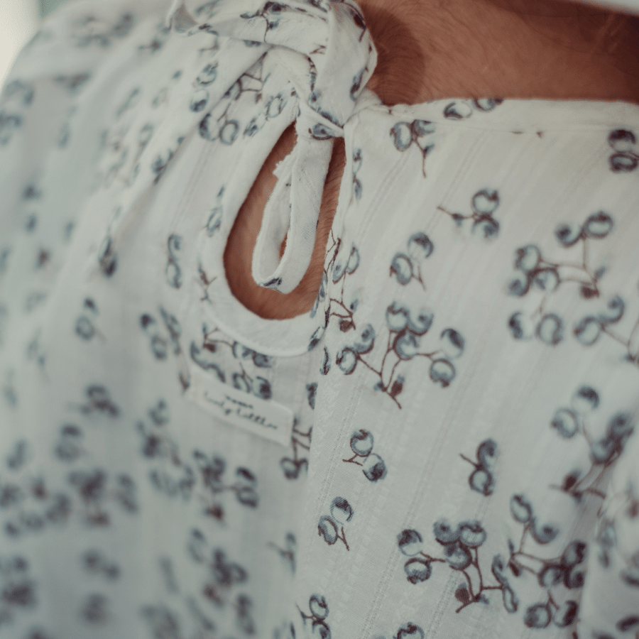 The Woven Blouse - Mintberry