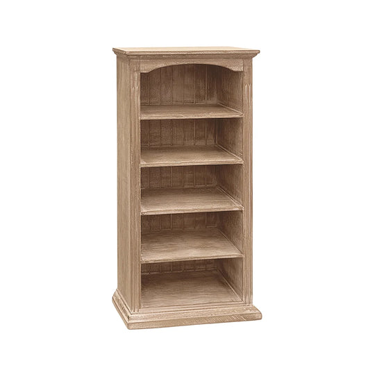 Vintage Wooden Cabinet Bookcase | 1/6 scale Dollhouse Miniature Furniture