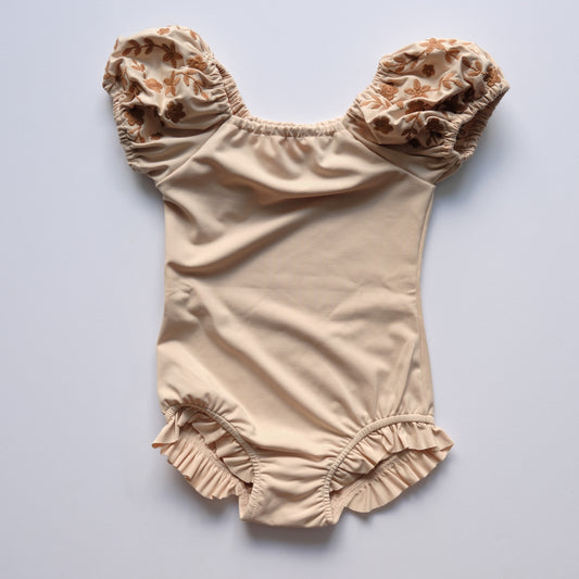 Coco Swimsuit Beige | 2-3Y