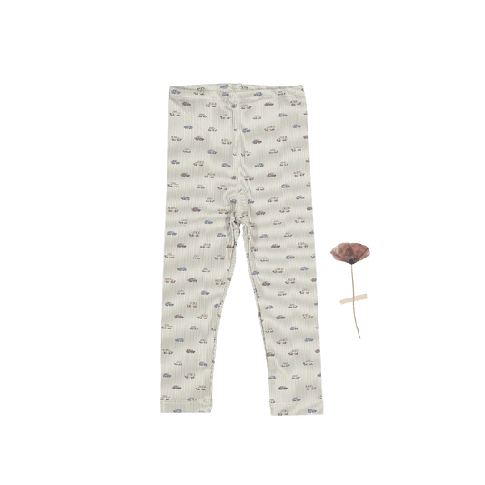 The Printed Legging - Vintage Car