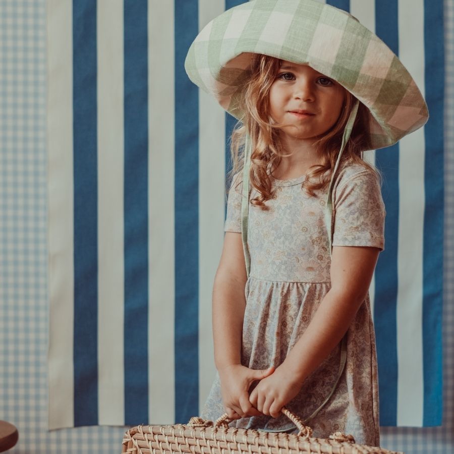 The Printed Long Sleeve Dress - Chloe