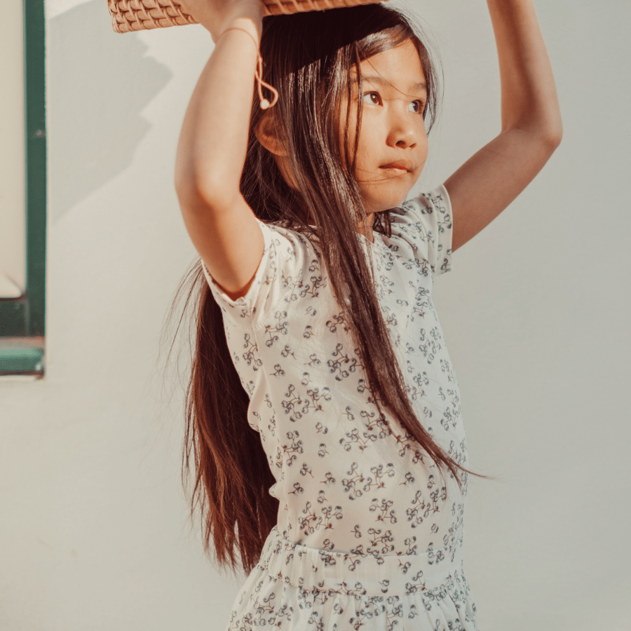 The Woven Skirt - Mintberry