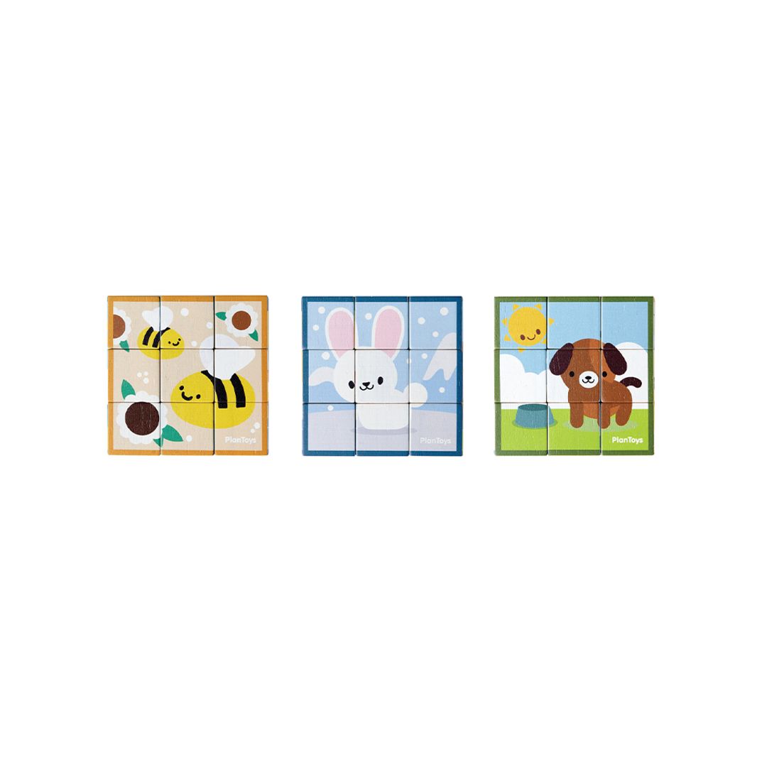 Animal Puzzle Cubes