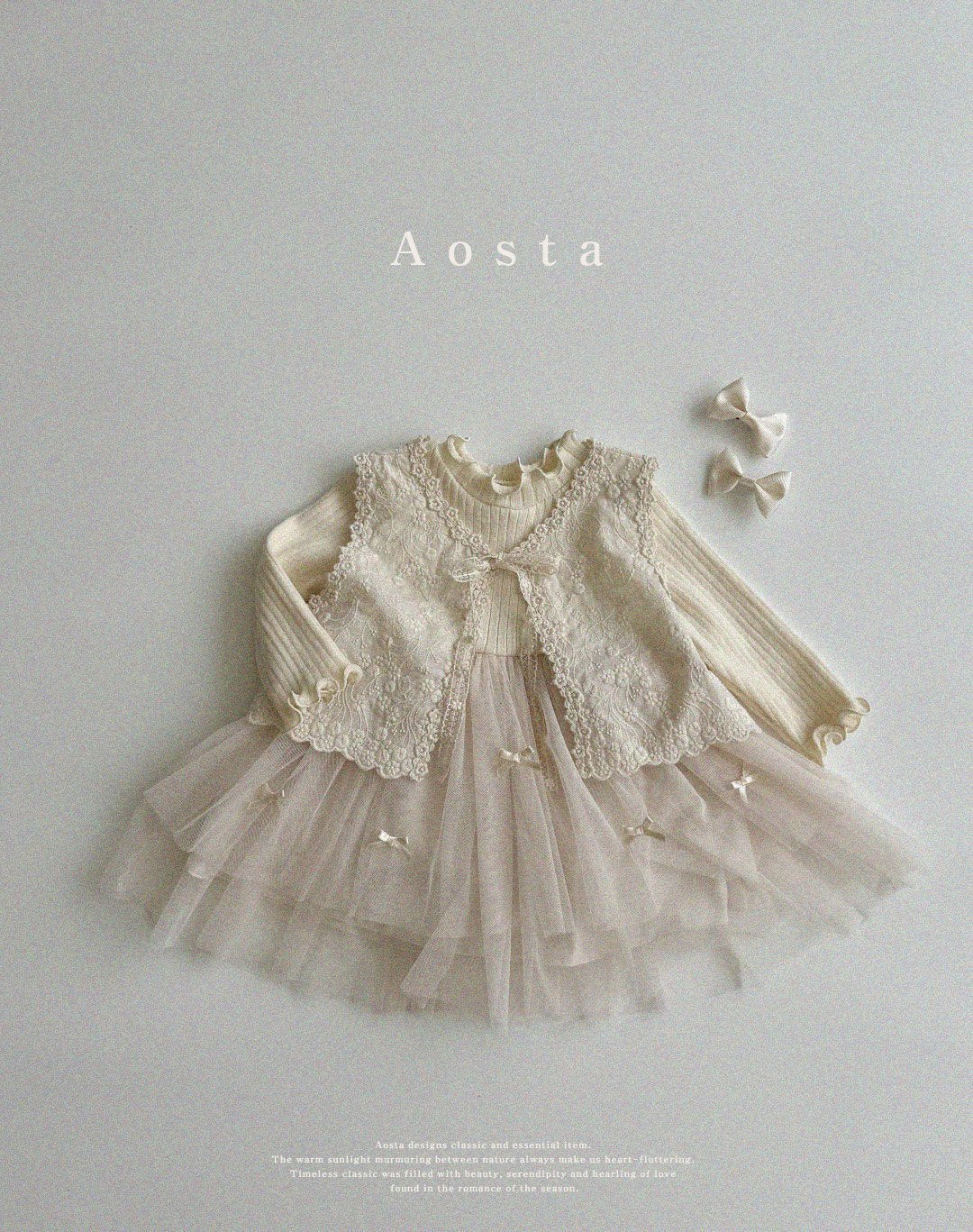 Camellia Ribbon Dress