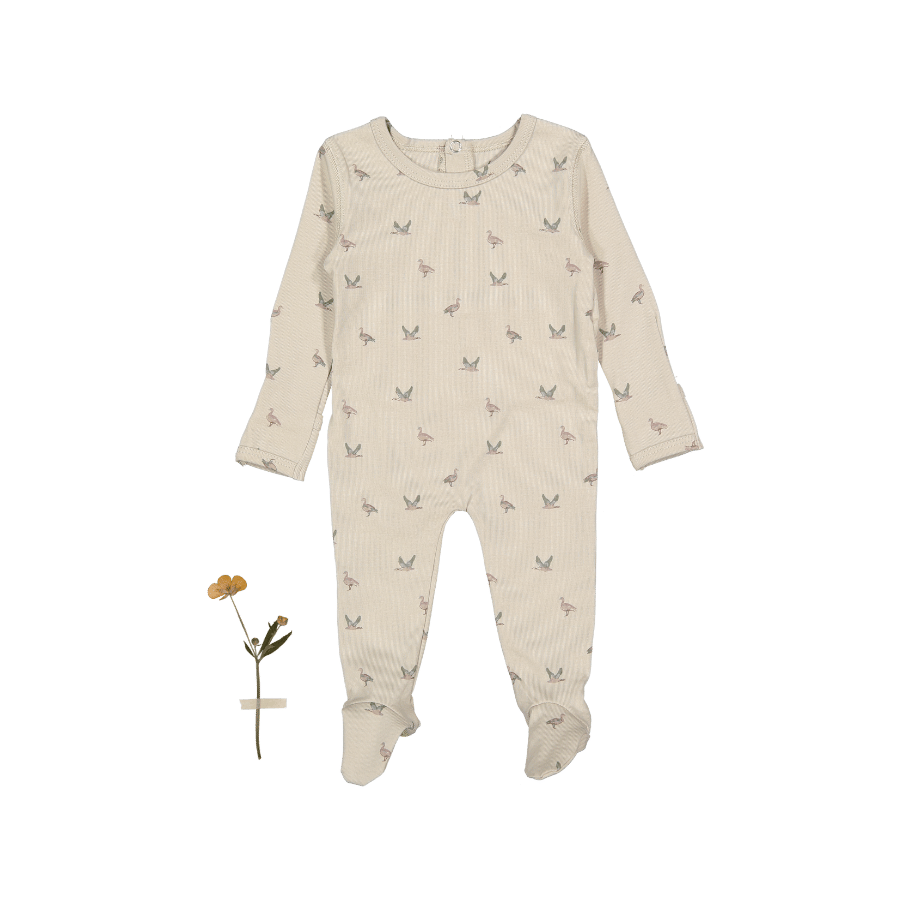 The Printed Romper - Mallard