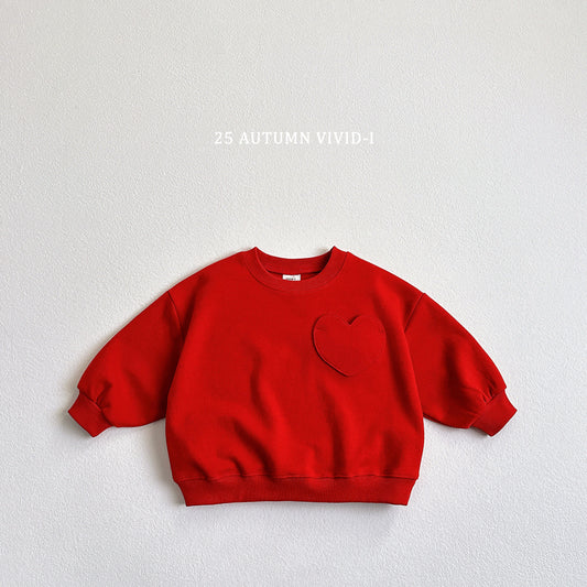 Heart Pocket Sweatshirt
