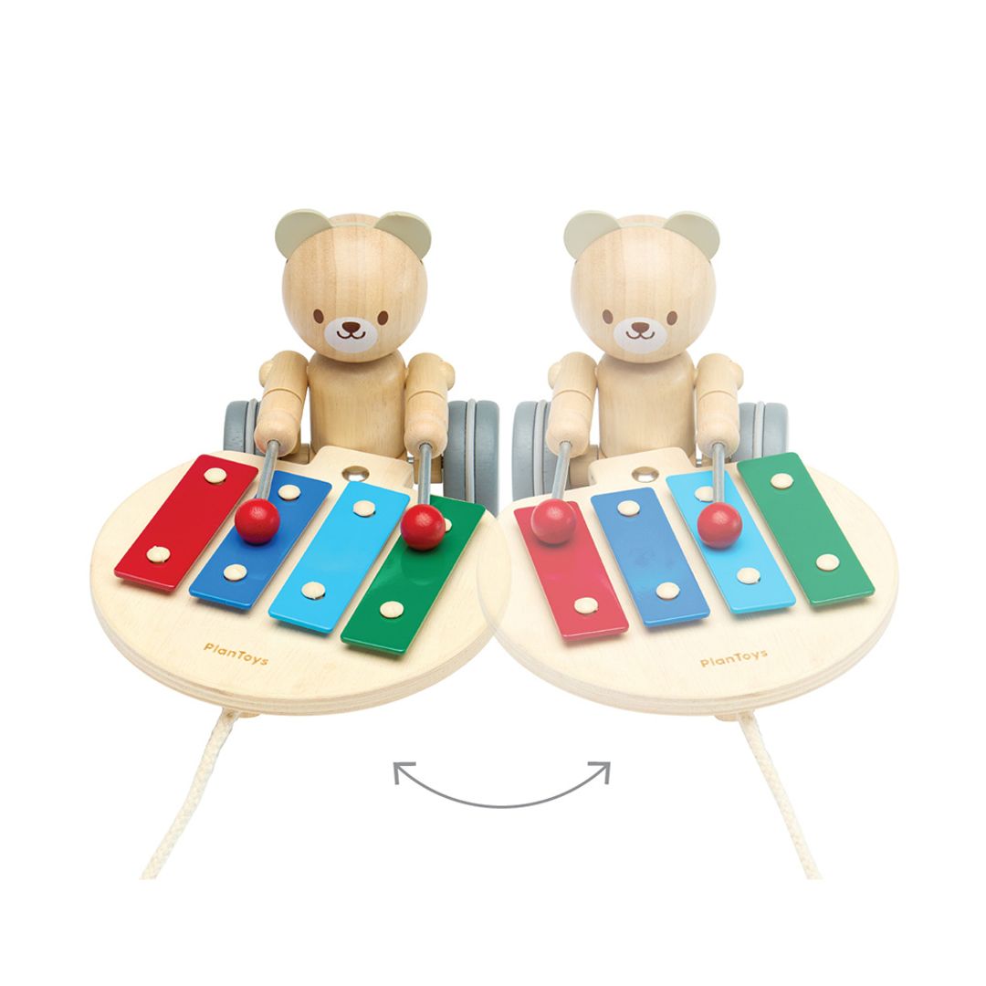 Pull Along Musical Bear