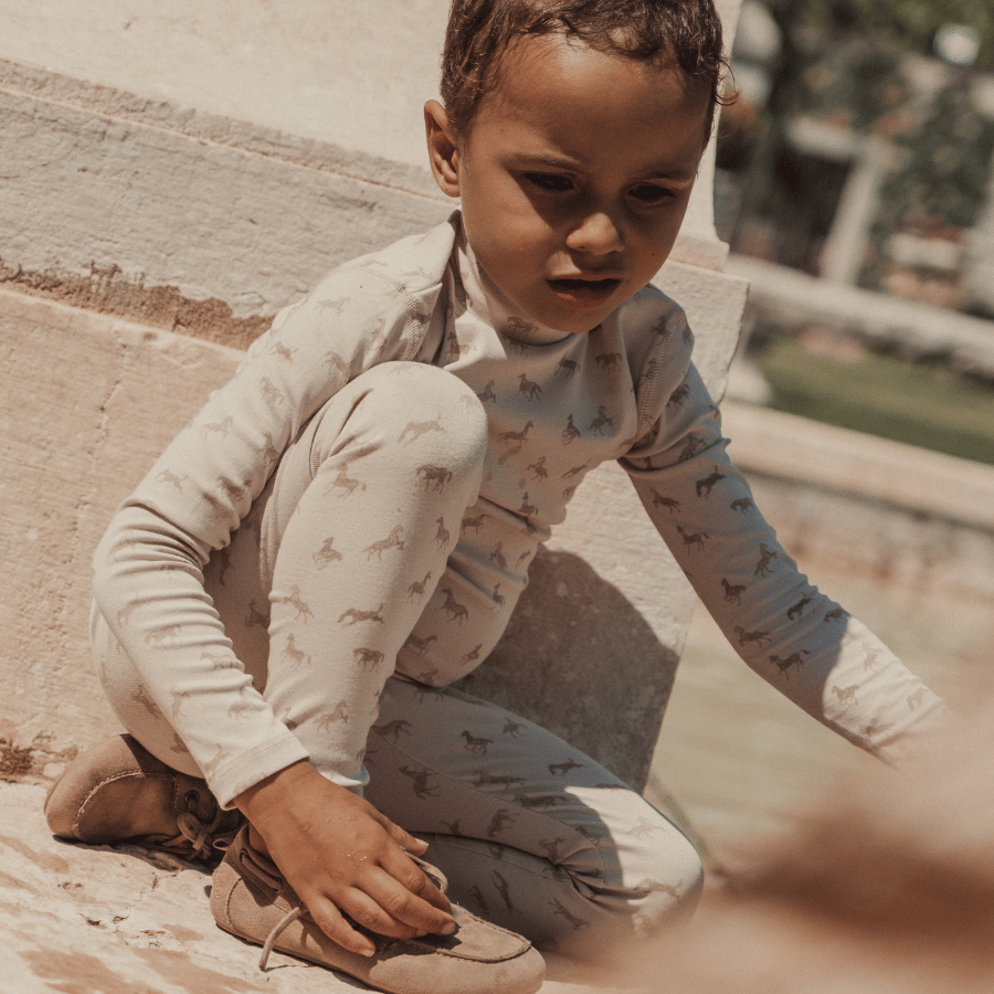 The Printed Legging - Horse