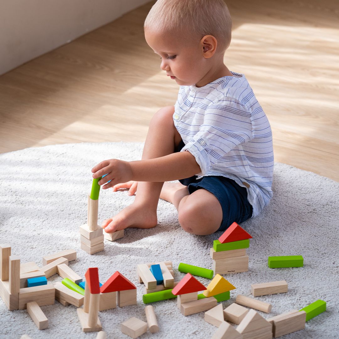 40-Piece Small Unit Blocks – Classic Set