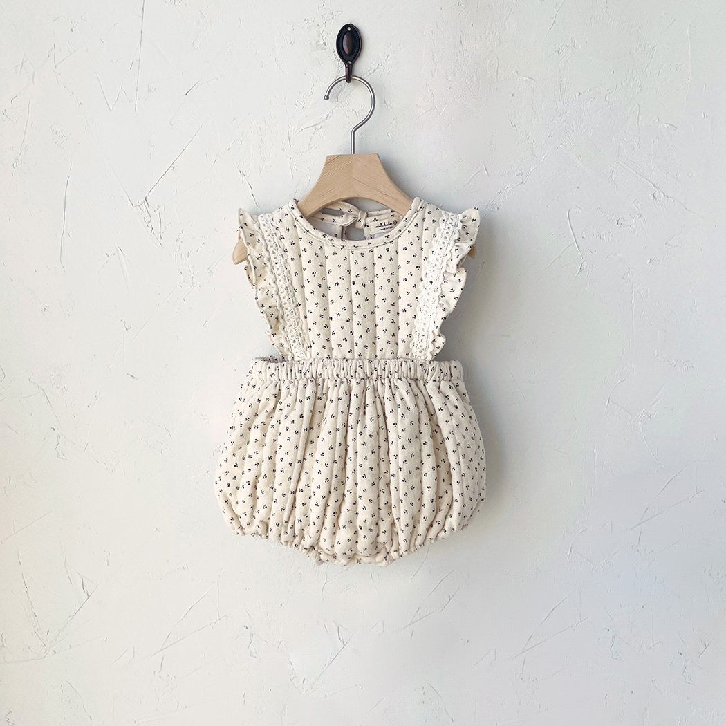 Ivory Quilted Bodysuit