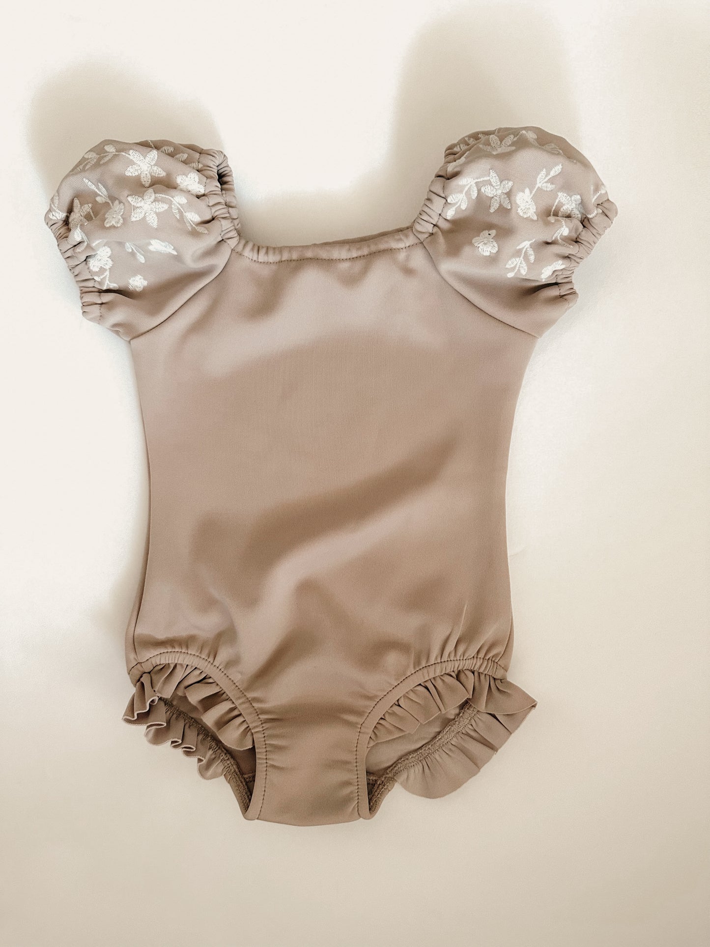 Coco Swimsuit Dark Beige| 2-3Y