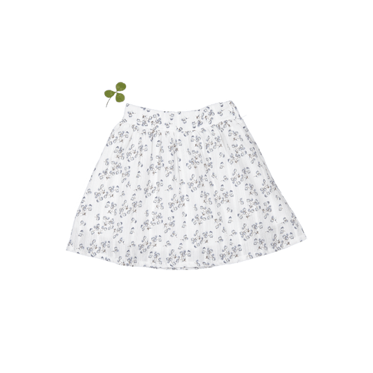 The Woven Skirt - Mintberry