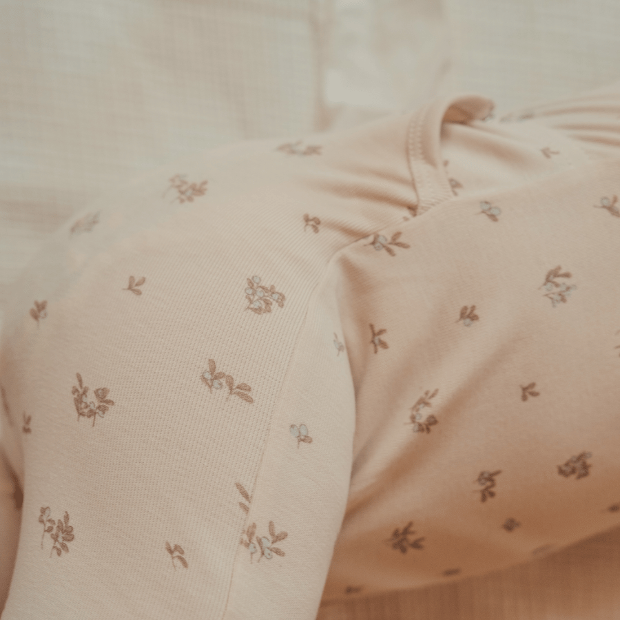 The Printed Pixie Bonnet - Berry Blue