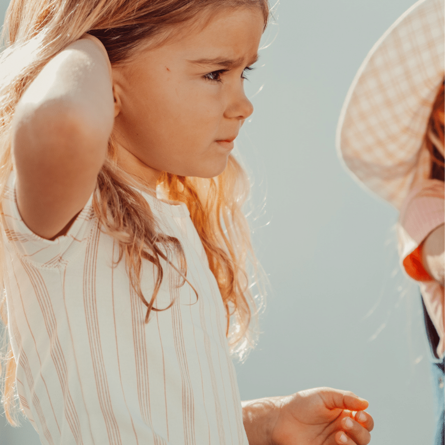 The Printed Short  - Rose Stripe