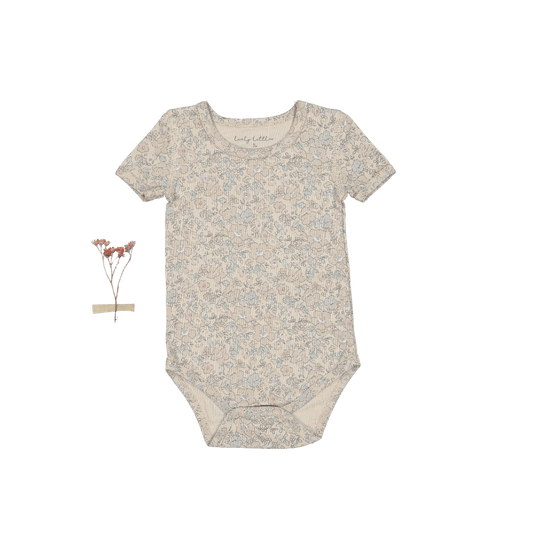 The Printed Short Sleeve Onesie - Elise