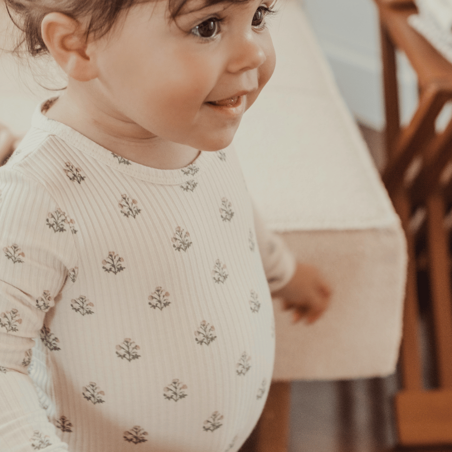 The Printed Pixie Bonnet - Zara Pink