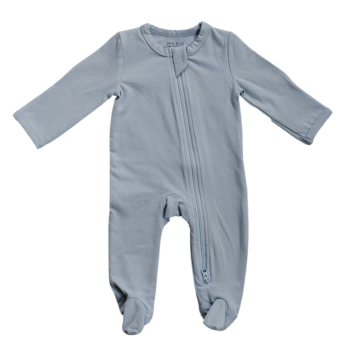 Powder Blue Cotton Zipper