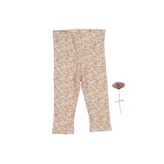 The Printed Legging - Mist Floral