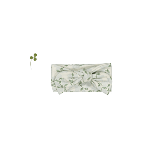 The Printed Headband - Hydrangea Blue