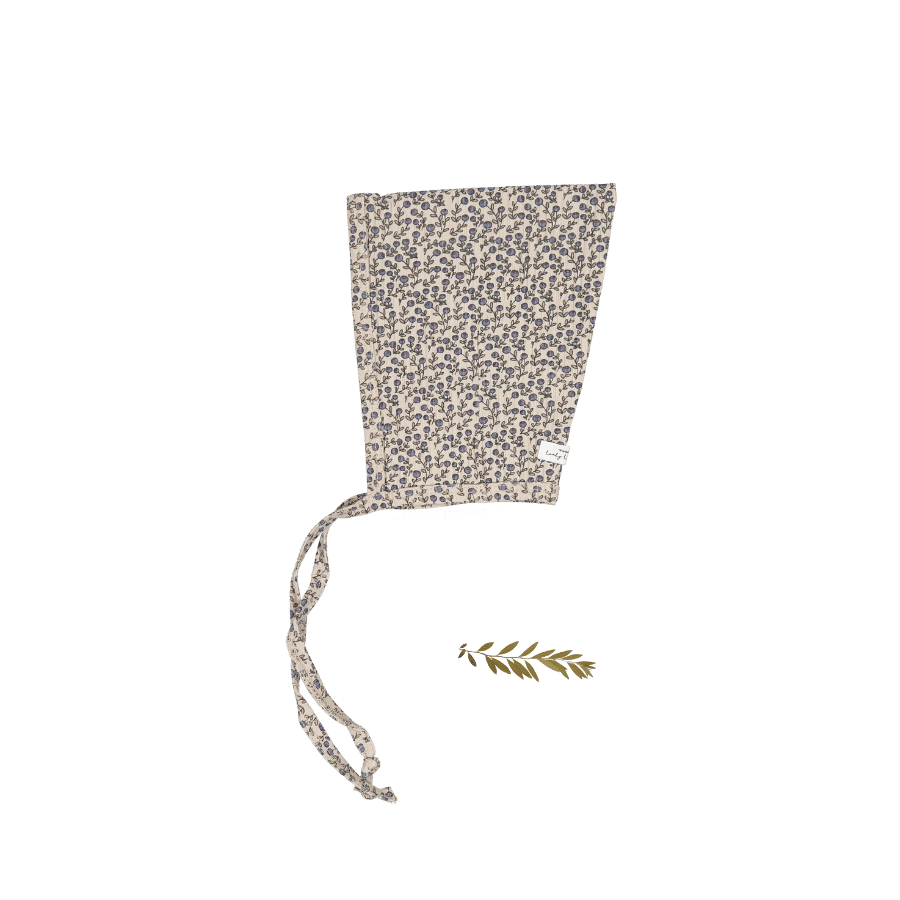 The Printed Pixie Bonnet -  Blueberry