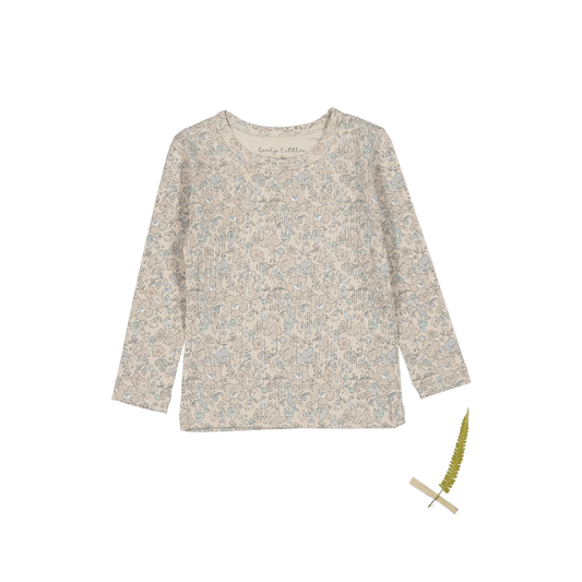 The Printed Long Sleeve Tee - Elise