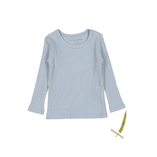 The Long Sleeve Tee -  Blue