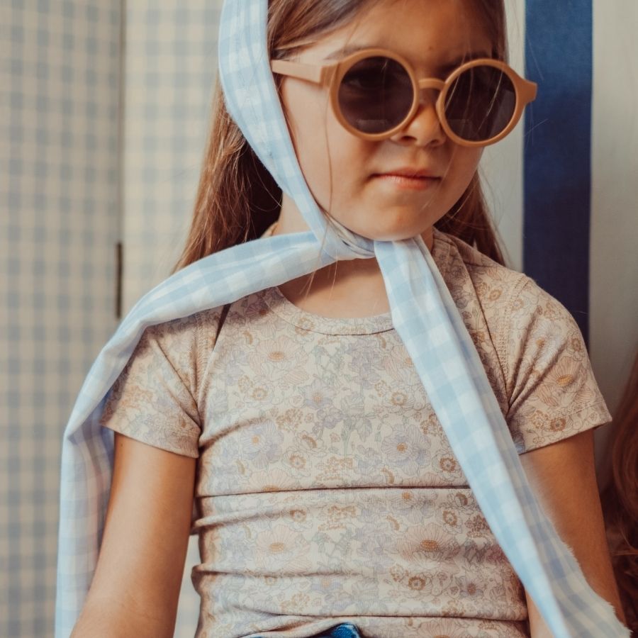 The Printed Short Sleeve Tee - Chloe