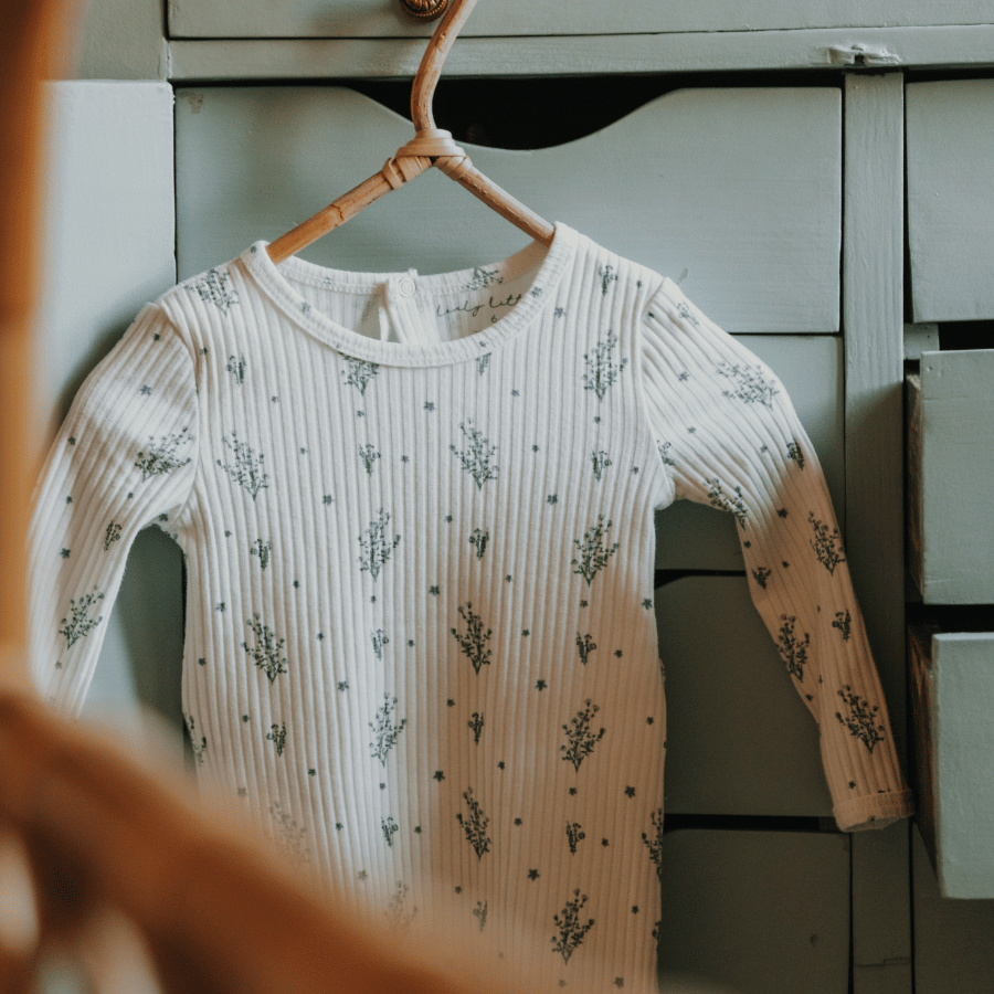 The Printed Long Sleeve Tee -  Honeybunch