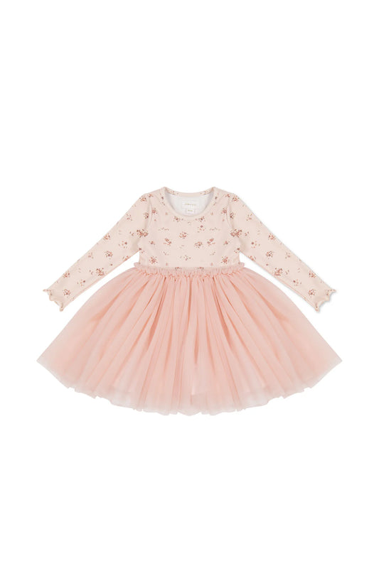 Anna Tulle Dress | Petite Fleur Soft Peony