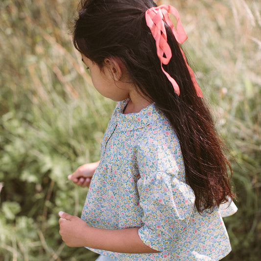 Duck, Duck, Goose Blouse | Astrid Niva Liberty Print Cotton