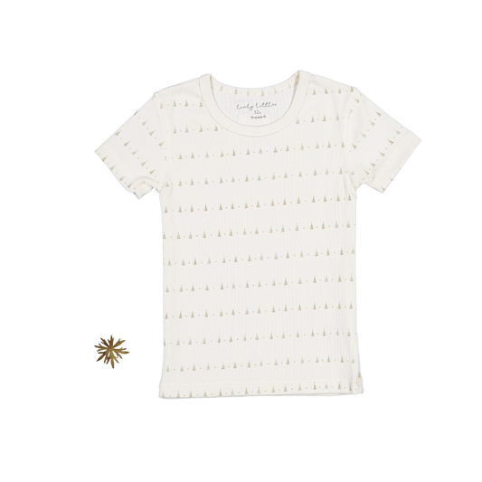 The Printed Short Sleeve Tee - Mini Sailboat