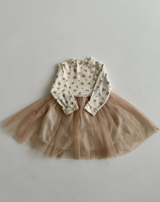 Camellia Tulle Dress in 1YR