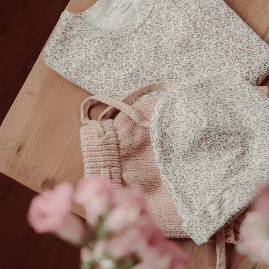 The Printed Bonnet - Paige Blue