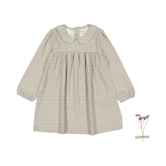 The Dressy Collar Dress - Leaf