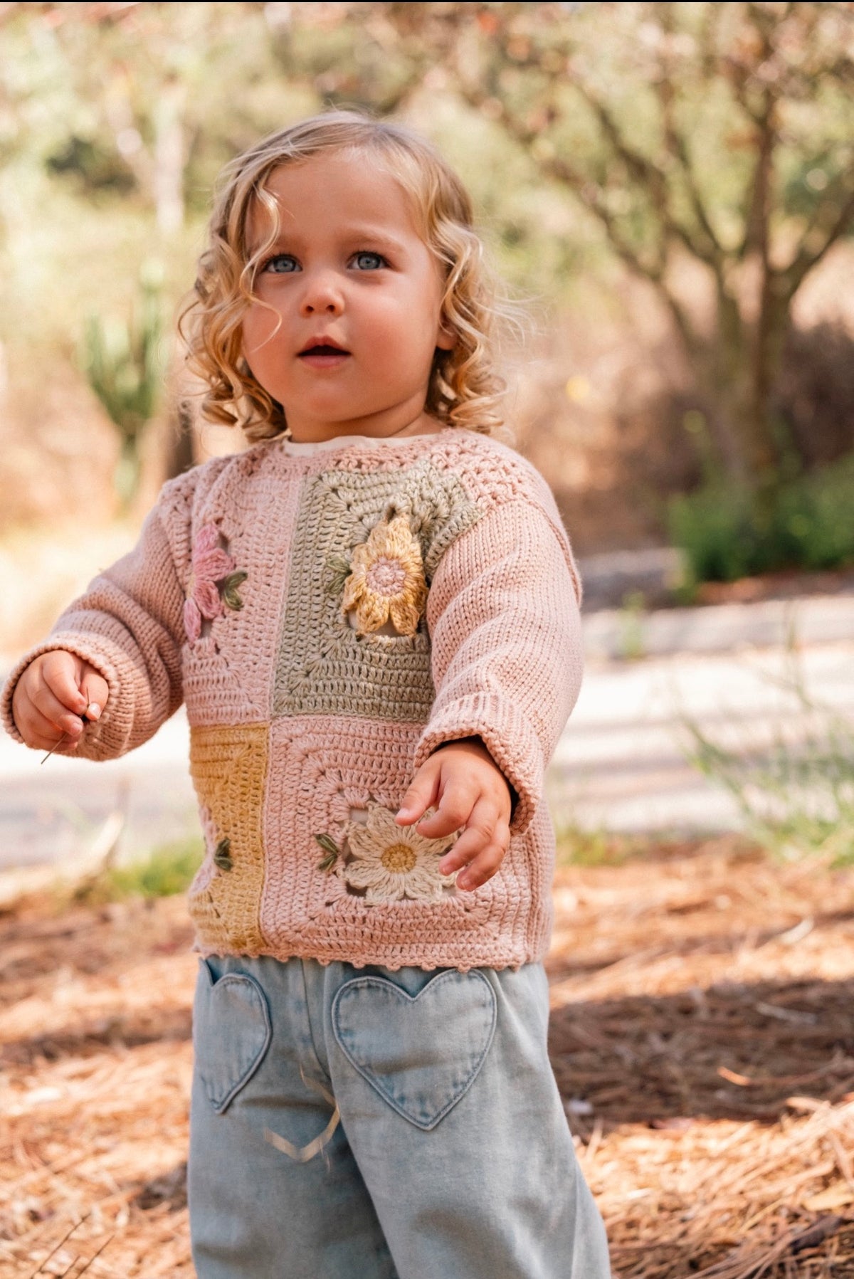 Patchwork Sweater | Meadow Bloom