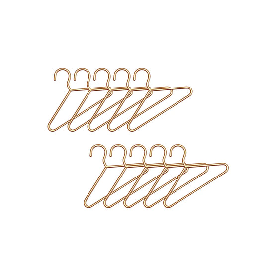 Small Hangers Dollhouse Gold | 1/12 scale Dollhouse Miniature