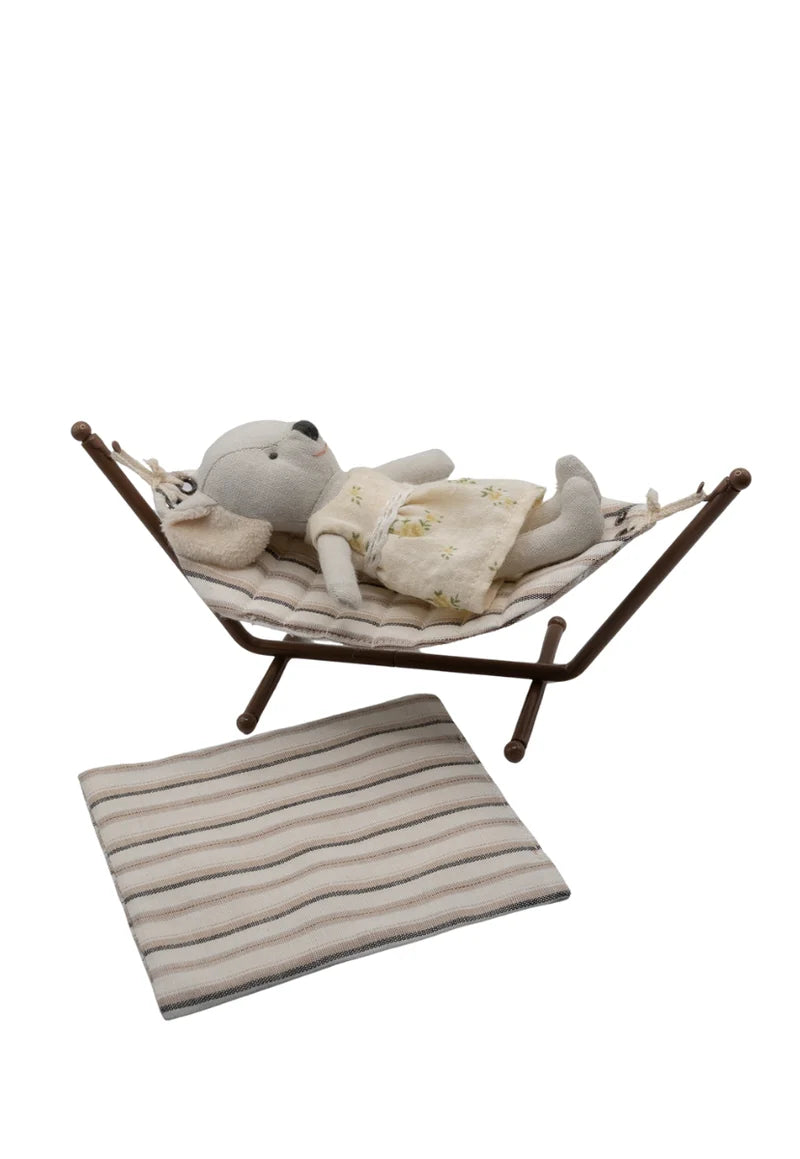 Miniature Striped Hammock | Neutral