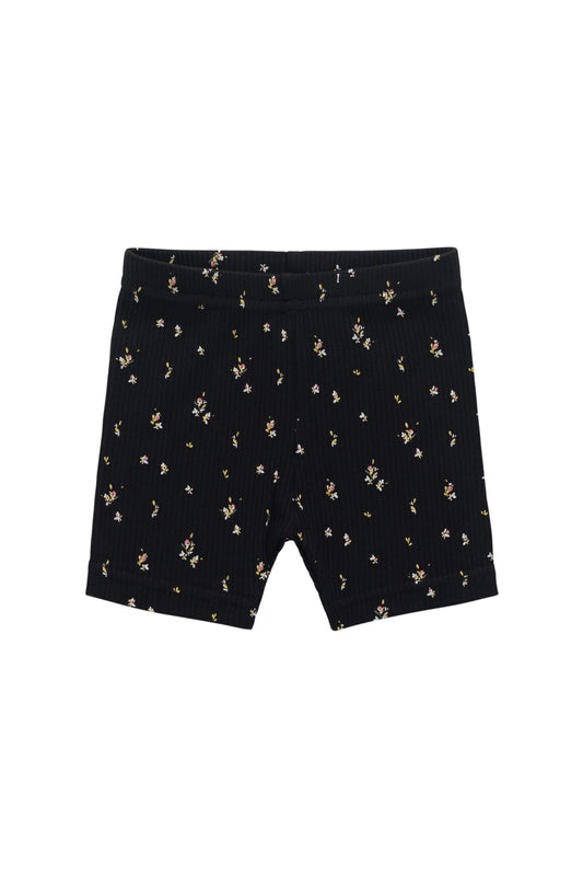 Organic Cotton Modal Elisa Bike Short - Dina Ebony