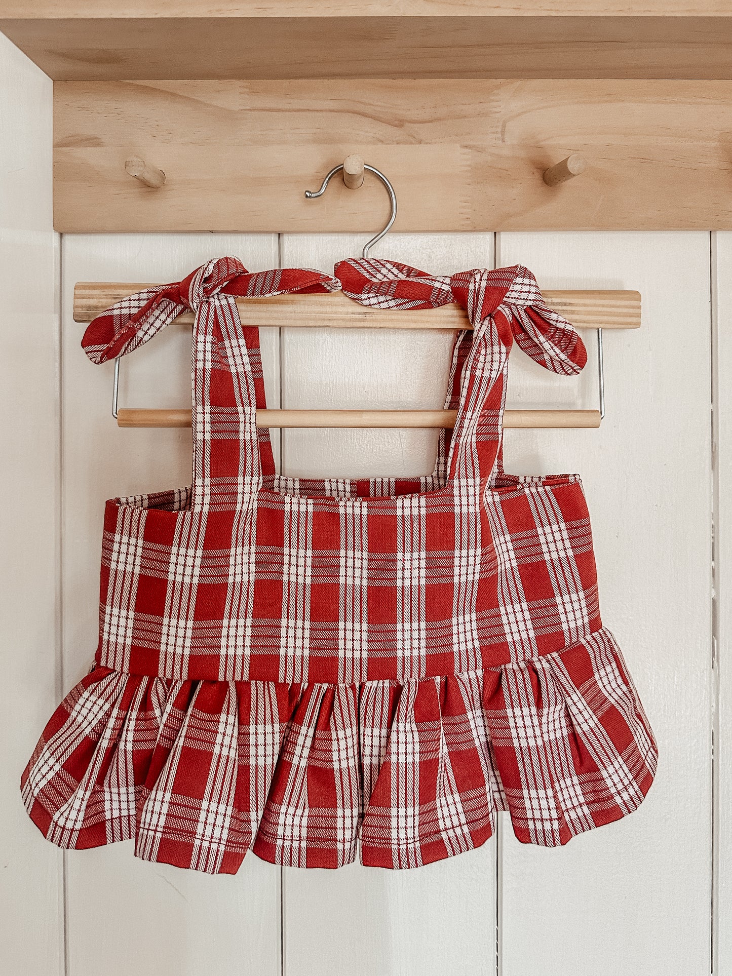 Palaka Peplum Top with Bloomers