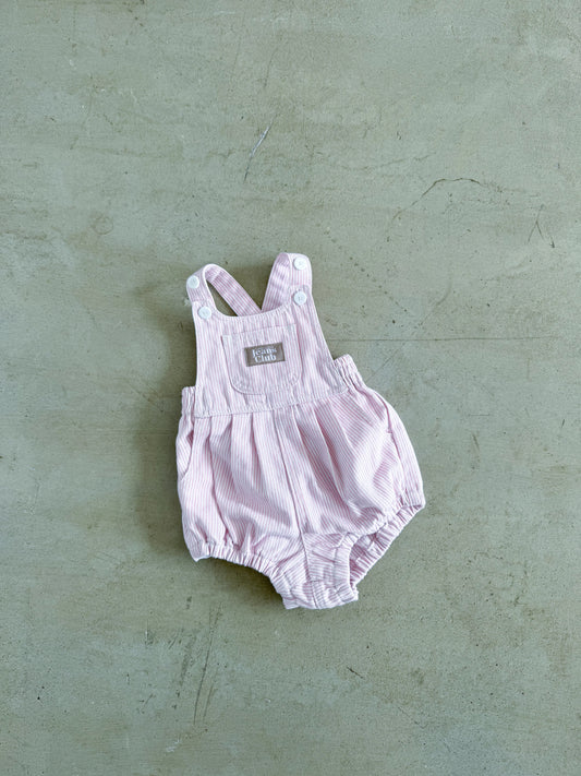 Bowie Bubble Romper - Pink Stripe *Pre-order