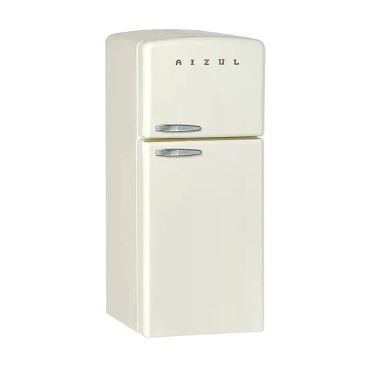 Lighted Metal Refrigerator| 1/6 scale Dollhouse Miniature