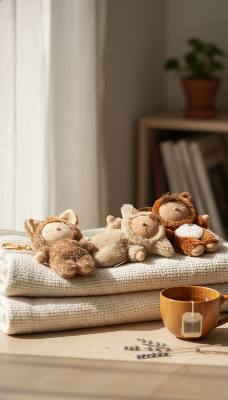 Cozy Bag Charm | Lamby Pip