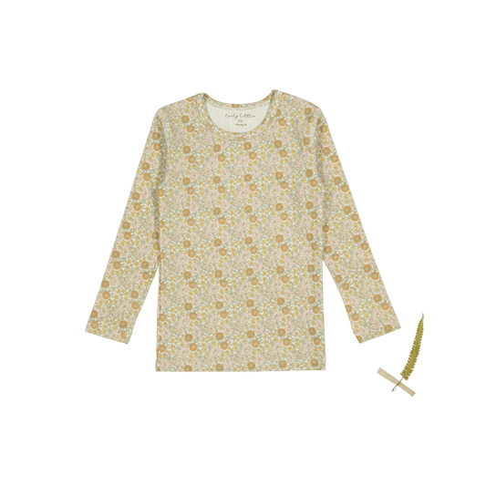 The Printed Long Sleeve Tee - Meadow