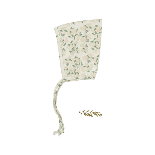 The Printed Pixie Bonnet - Hydrangea Pink