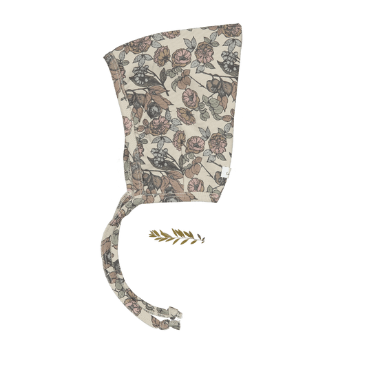 The Printed Pixie Bonnet - Magnolia