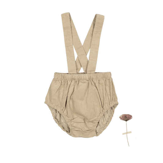The Corduroy Romper - Beige