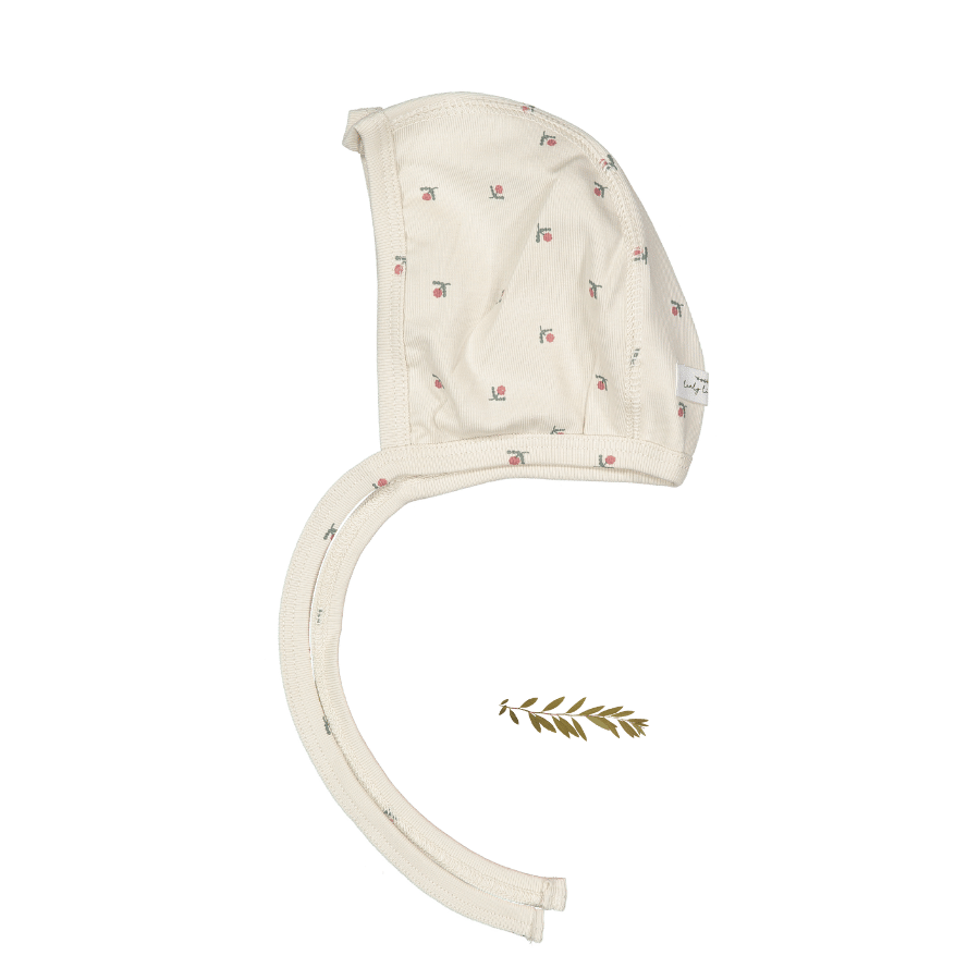 The Printed Bonnet - Mini Stitch Red