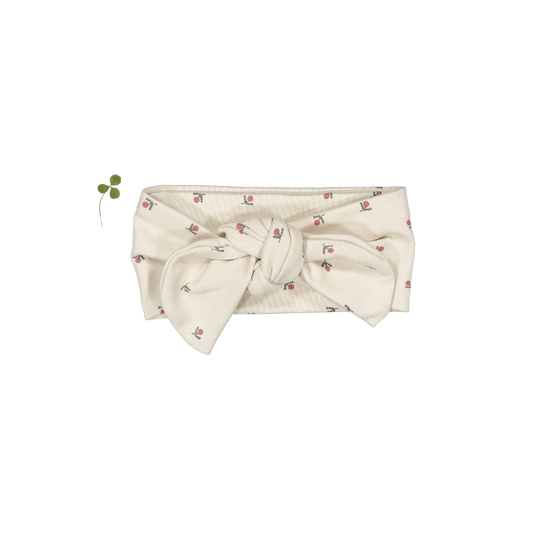 The Printed Headband - Mini Stitch Red