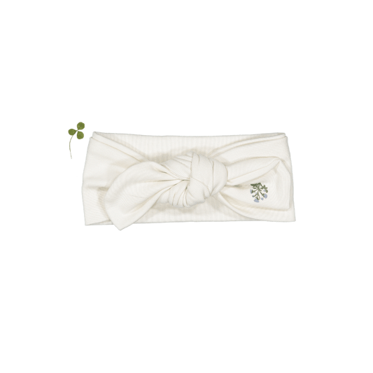 The Printed Headband - Zara Embroider Blue