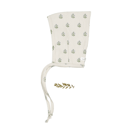 The Printed Pixie Bonnet - Zara Blue